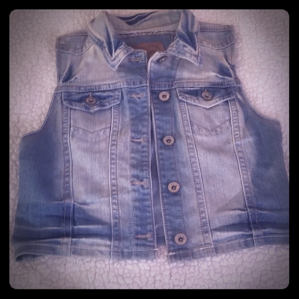 Denim vest